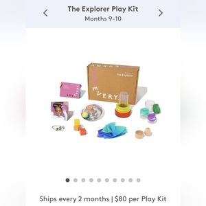 Lovevery play kit 9-10mo